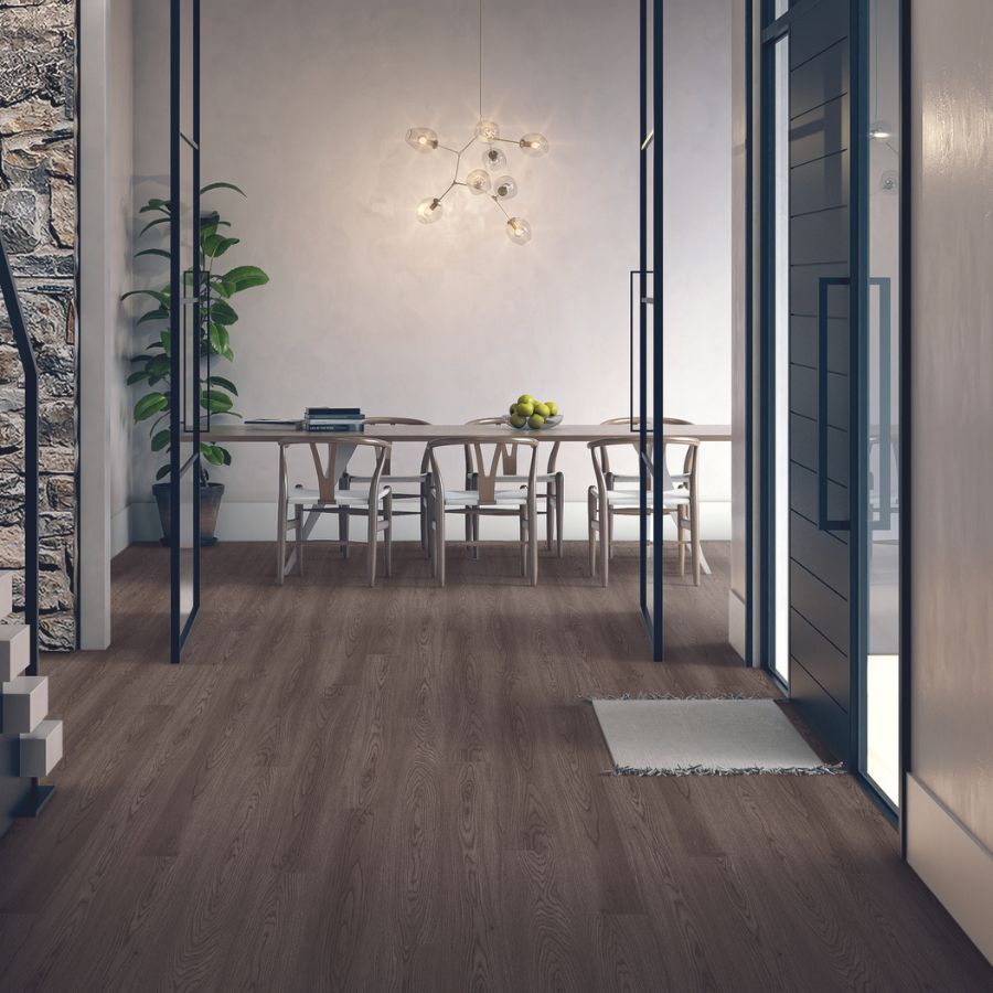 laminate flooring in dining room